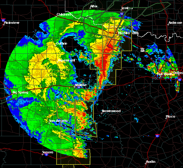 Interactive Hail Maps Hail Map for Throckmorton, TX