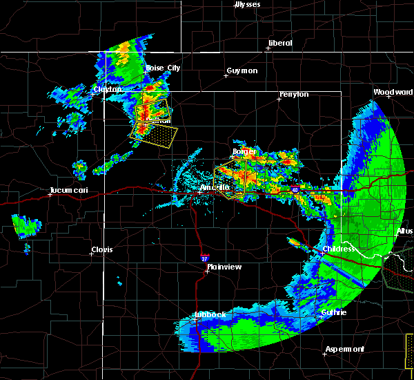 Interactive Hail Maps Hail Map for Dalhart, TX