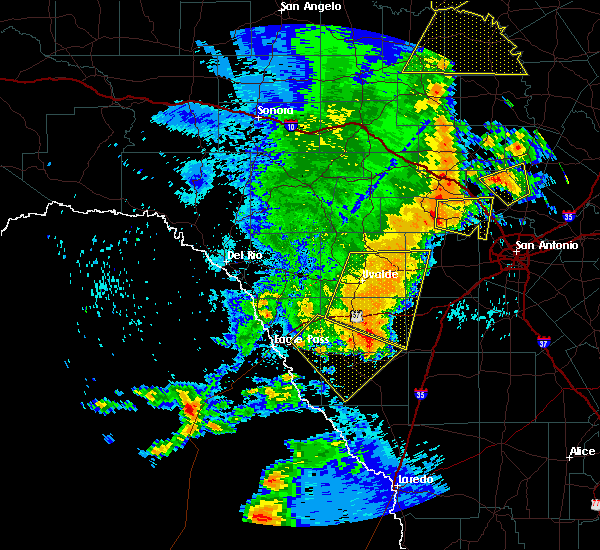 Interactive Hail Maps Hail Map for La Pryor, TX