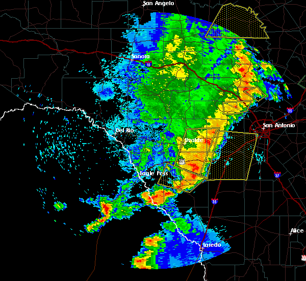 Interactive Hail Maps Hail Map for LaCoste, TX