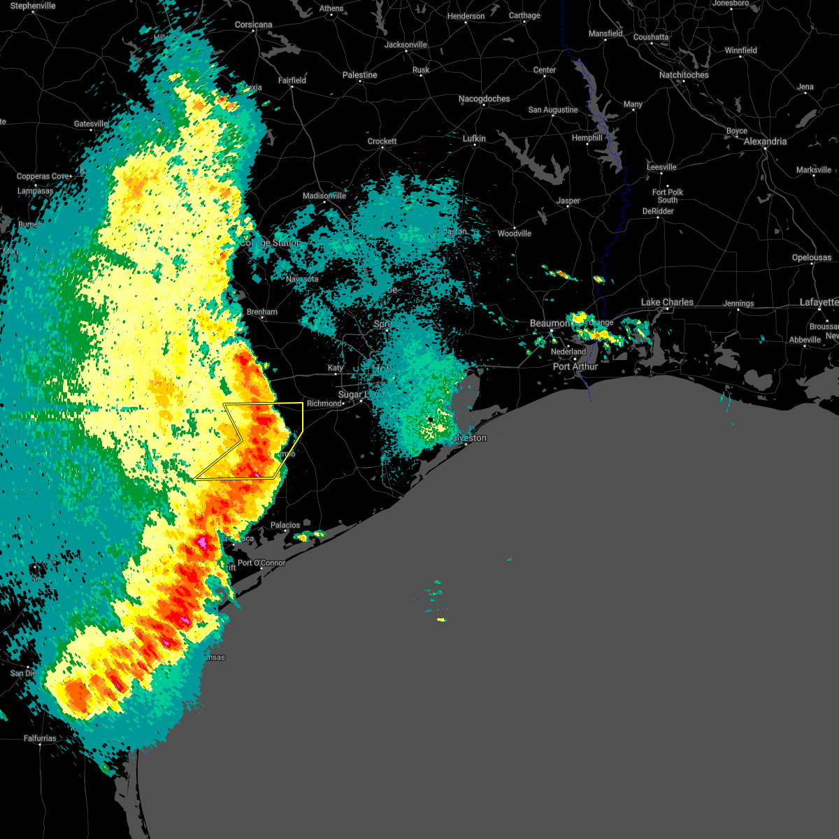 Interactive Hail Maps Hail Map for El Campo, TX