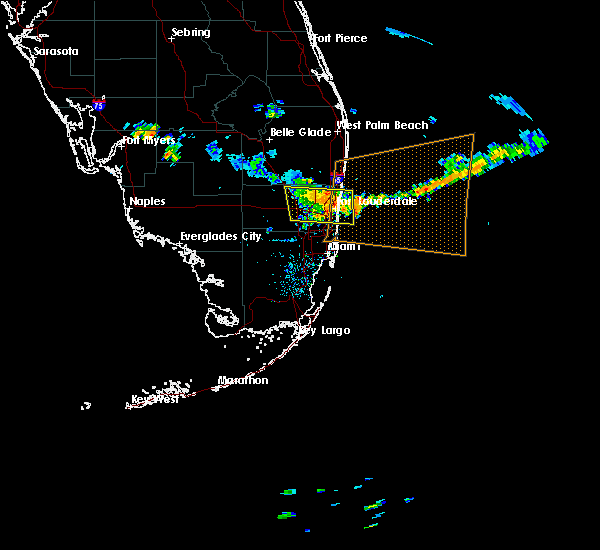 Interactive Hail Maps Hail Map for Fort Lauderdale, FL