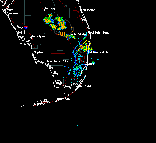 Interactive Hail Maps Hail Map for Boynton Beach, FL