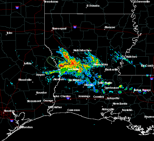 Interactive Hail Maps Hail Map for Hornbeck, LA