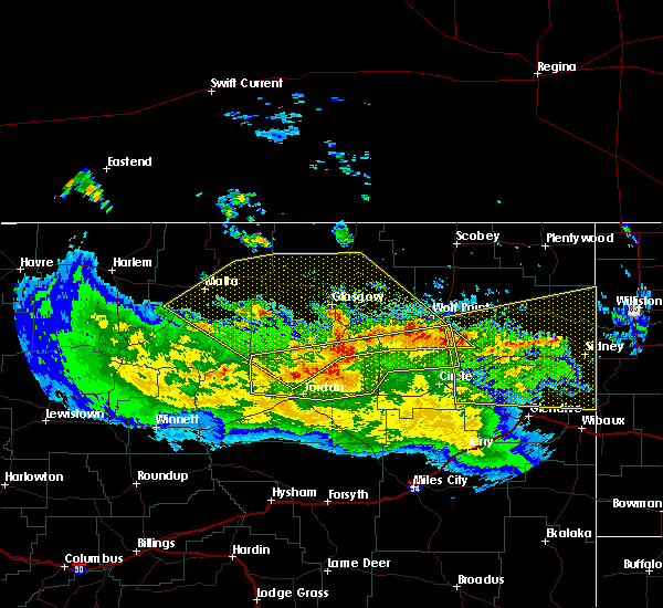 Interactive Hail Maps Hail Map for Sidney, MT