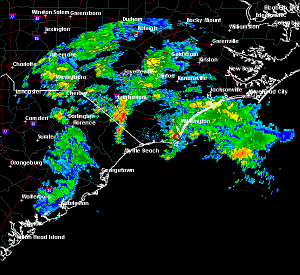 Interactive Hail Maps Hail Map for Southport, NC