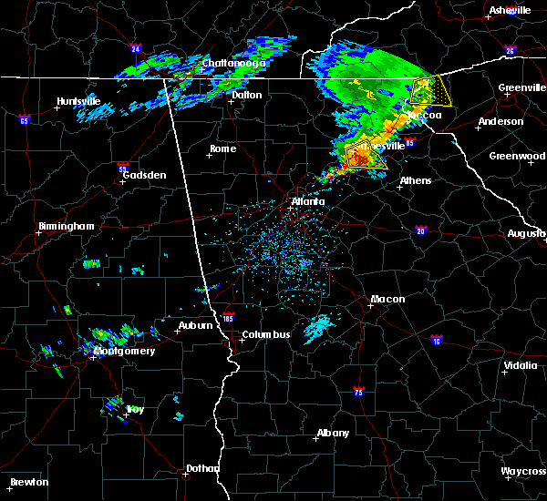 Interactive Hail Maps Hail Map for Gainesville, GA