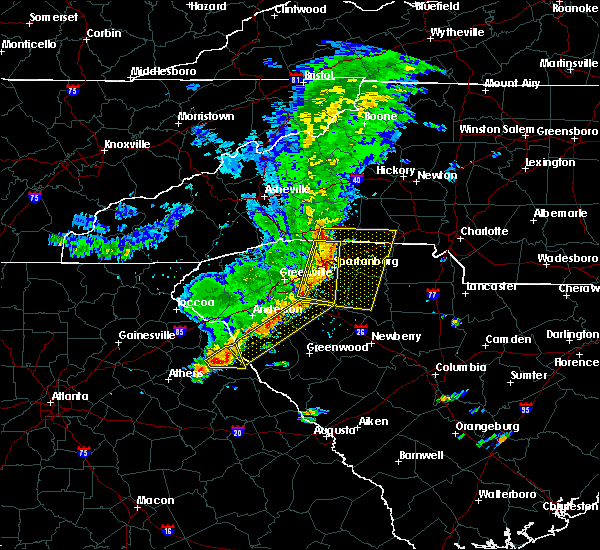 Interactive Hail Maps Hail Map for Iva, SC
