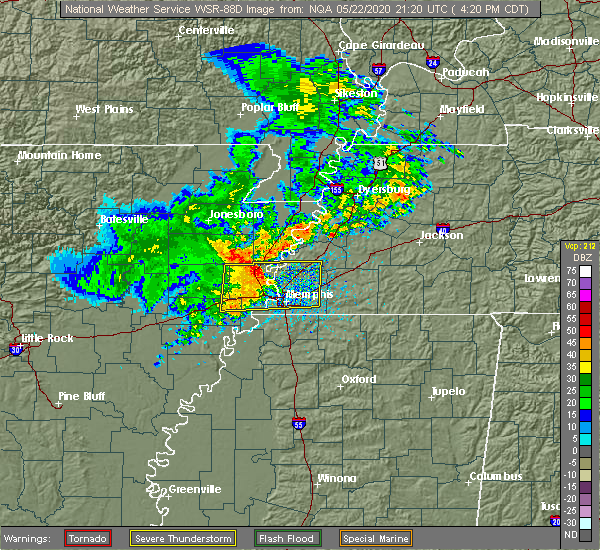 Interactive Hail Maps Hail Map for Bartlett, TN