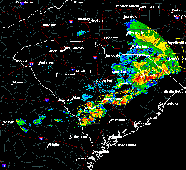 Interactive Hail Maps Hail Map for Eutawville, SC