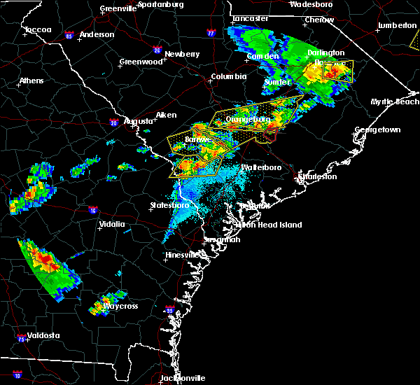 Interactive Hail Maps Hail Map for Orangeburg, SC