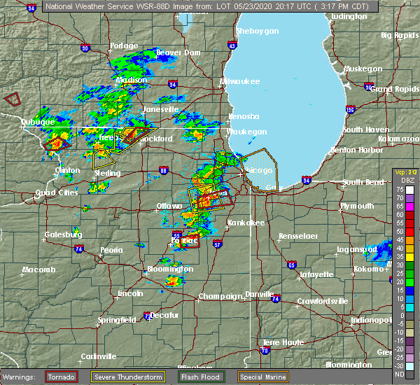 Interactive Hail Maps Hail Map for Naperville, IL