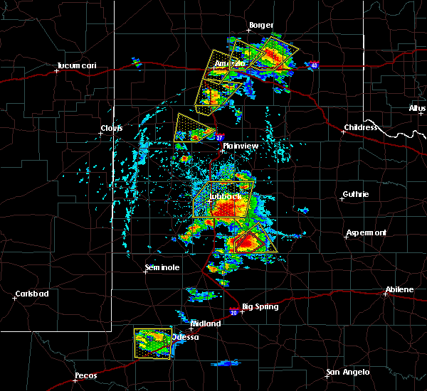 Interactive Hail Maps Hail Map for Hart, TX