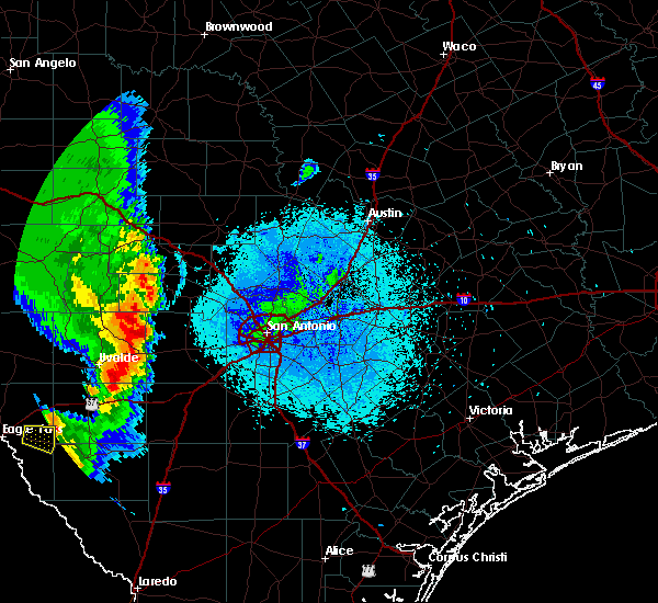 Interactive Hail Maps Hail Map for LaCoste, TX