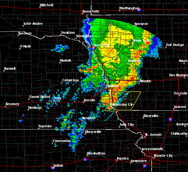 Interactive Hail Maps Hail Map for Nebraska City, NE