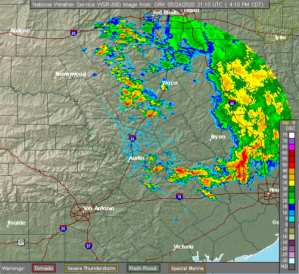 Interactive Hail Maps Hail Map for Giddings, TX