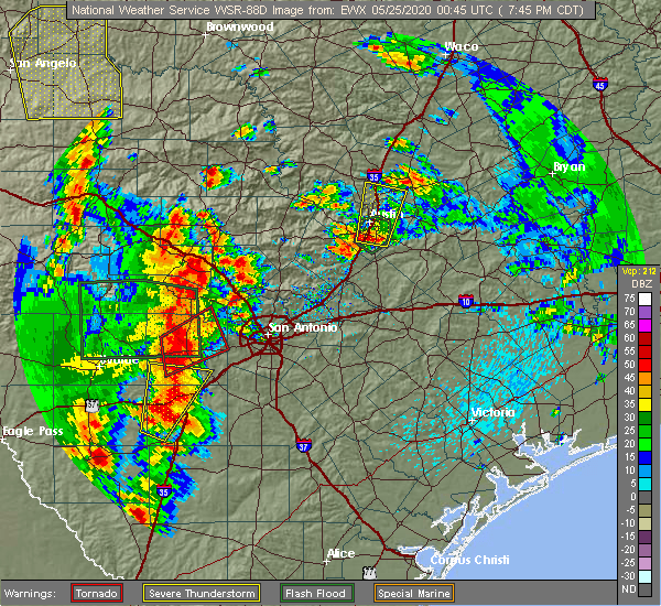 Interactive Hail Maps Hail Map for Alamo Heights, TX