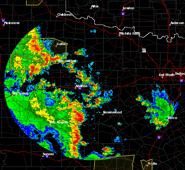 Interactive Hail Maps Hail Map for Abilene, TX