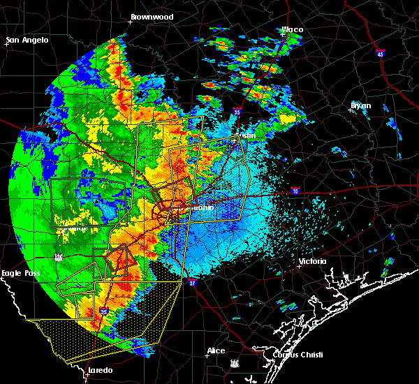 Interactive Hail Maps Hail Map for Poth, TX