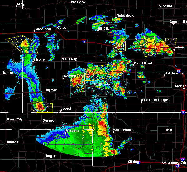 Interactive Hail Maps Hail Map for Hays, KS