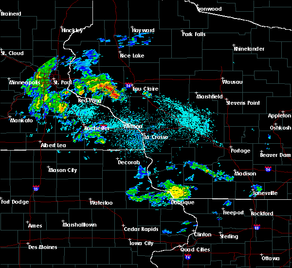 Interactive Hail Maps Hail Map for Downsville, WI