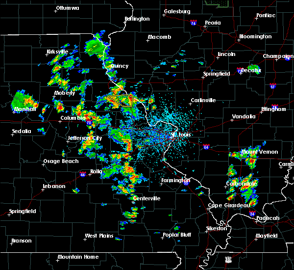 Interactive Hail Maps Hail Map for Bowling Green, MO