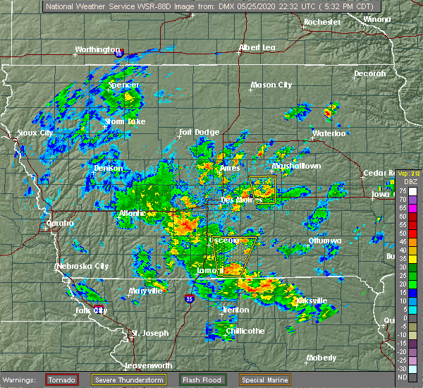Interactive Hail Maps Hail Map for Humeston, IA