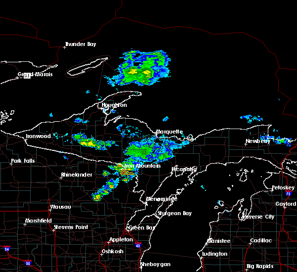 Interactive Hail Maps Hail Map for Kingsford, MI