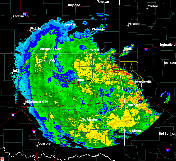 Interactive Hail Maps Hail Map for Disney, OK