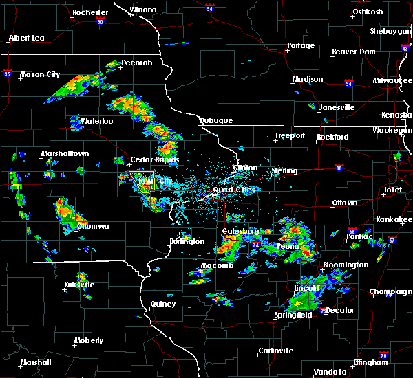 Interactive Hail Maps Hail Map for Iowa City, IA