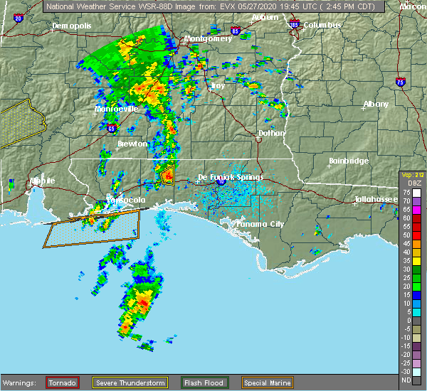 Interactive Hail Maps Hail Map for Paxton, FL
