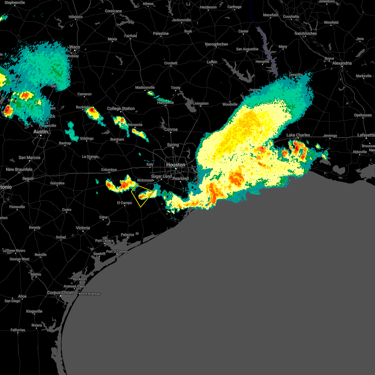 Interactive Hail Maps Hail Map for Needville, TX