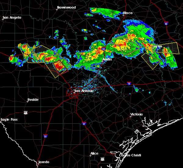 Interactive Hail Maps Hail Map for Comfort, TX
