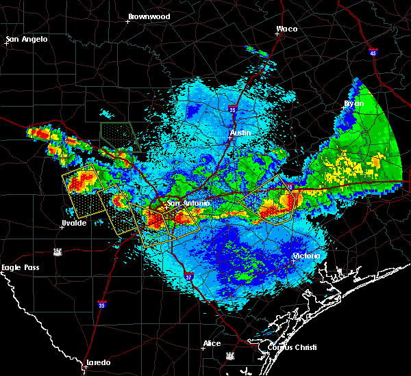 Interactive Hail Maps Hail Map for Von Ormy, TX