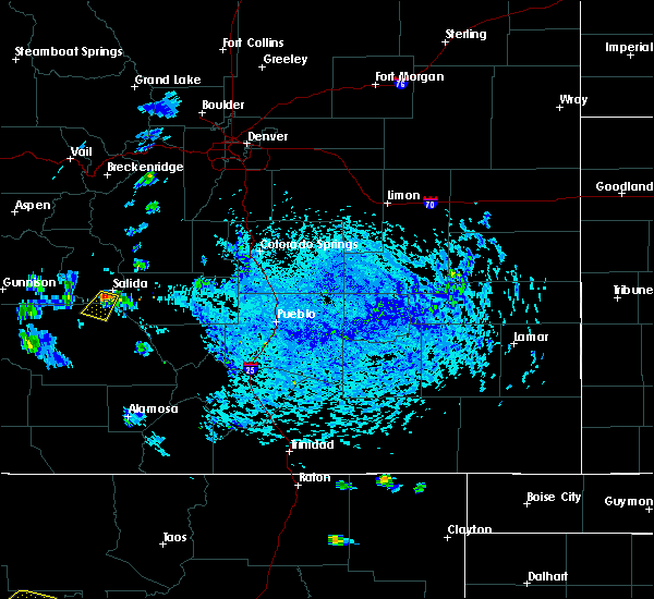 Interactive Hail Maps Hail Map for Poncha Springs, CO