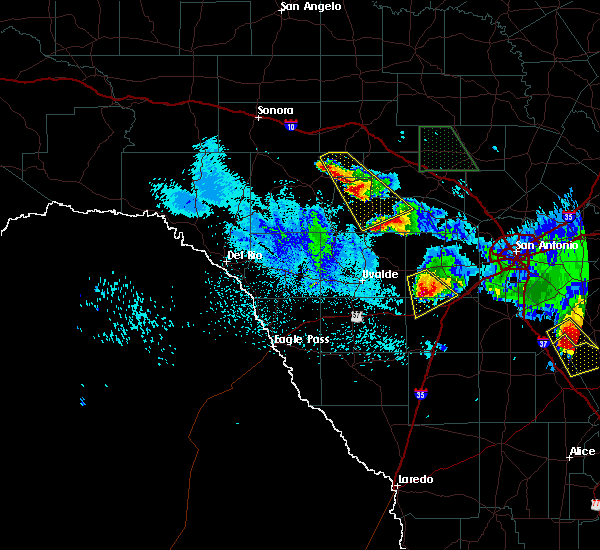 Interactive Hail Maps Hail Map for Sabinal, TX