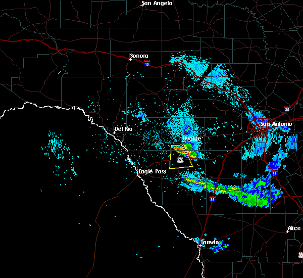 Interactive Hail Maps Hail Map for La Pryor, TX
