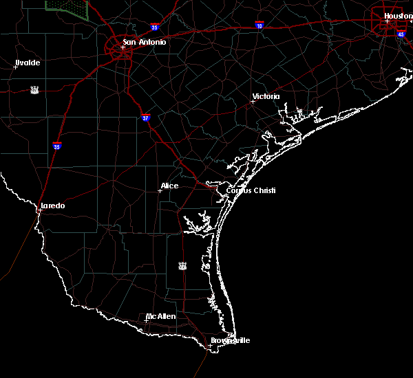 Interactive Hail Maps Hail Map for Port Lavaca, TX