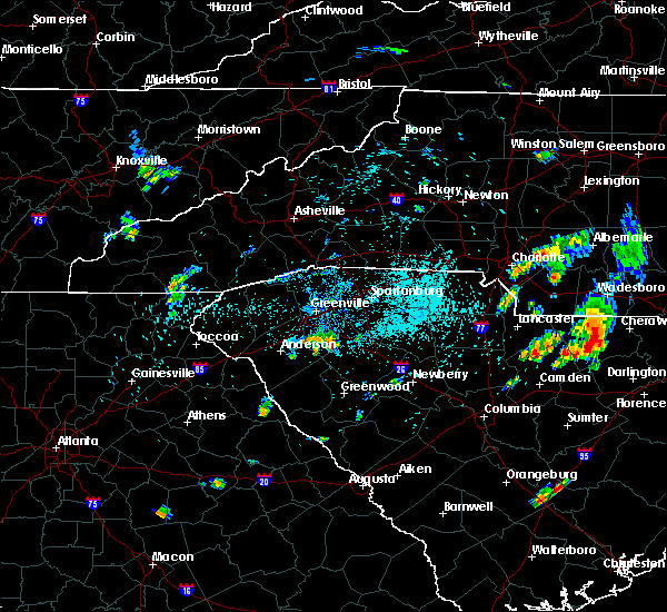 Interactive Hail Maps Hail Map for Fountain Inn, SC