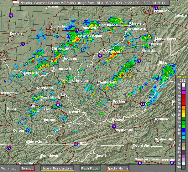 Interactive Hail Maps Hail Map for Gassaway, WV