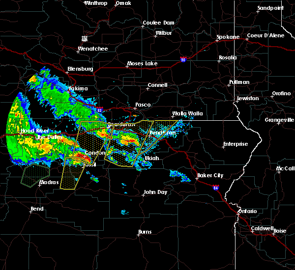 Interactive Hail Maps Hail Map for Biggs Junction, OR
