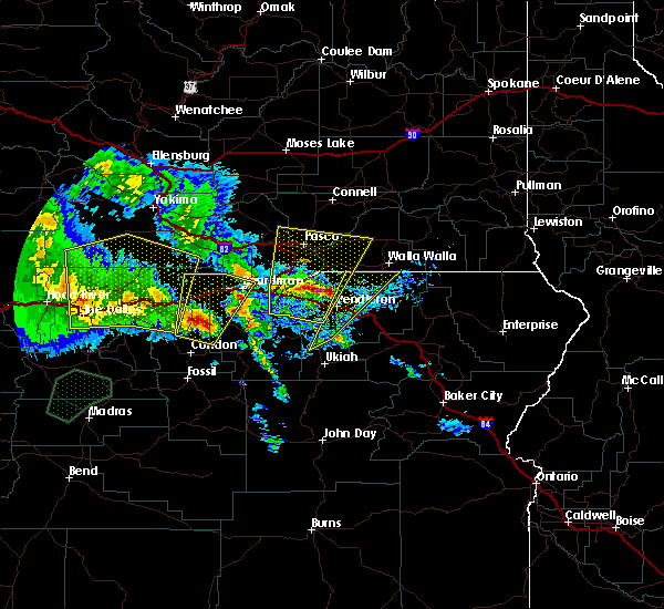 Interactive Hail Maps Hail Map for Arlington, OR