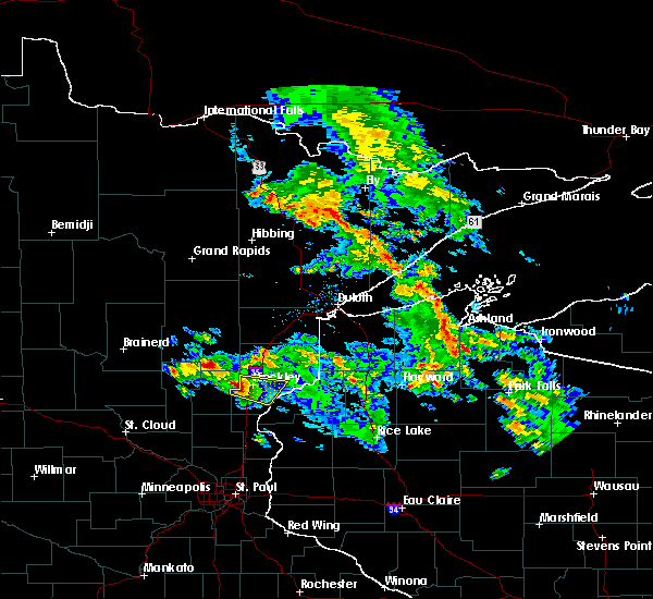 Interactive Hail Maps Hail Map for Hinckley, MN