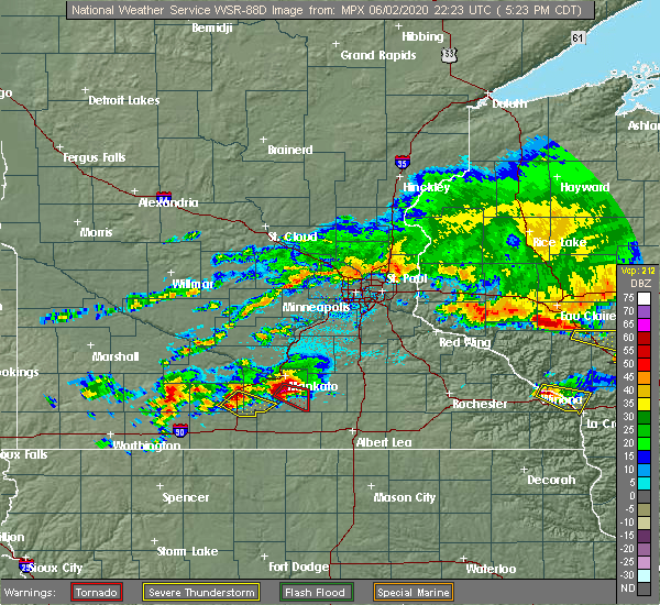Interactive Hail Maps Hail Map for Madelia, MN