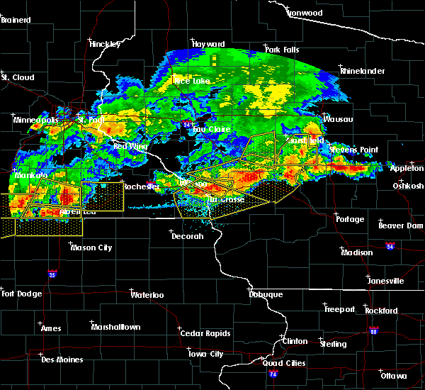 Interactive Hail Maps Hail Map for Caledonia, MN