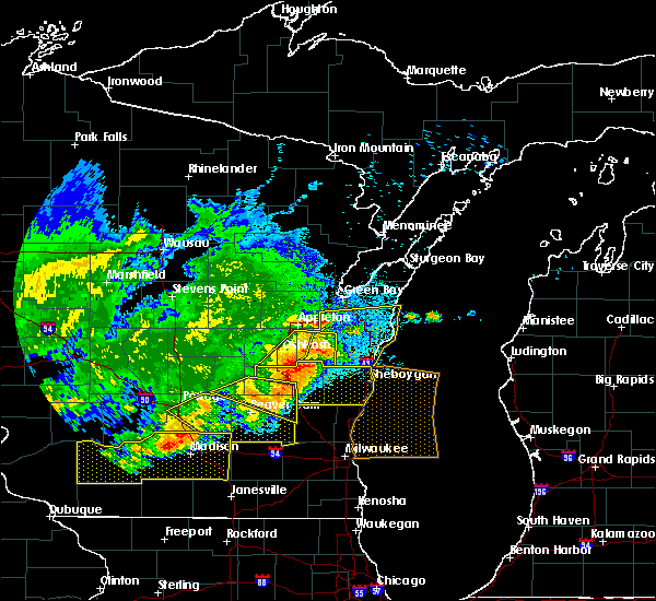 Interactive Hail Maps Hail Map for Manitowoc, WI