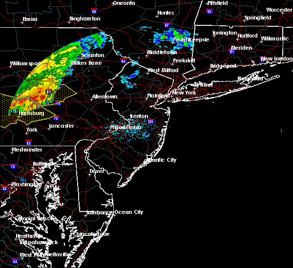 Interactive Hail Maps Hail Map for Weatherly, PA