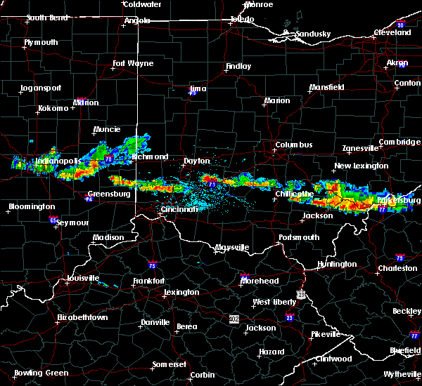 Interactive Hail Maps Hail Map for Xenia, OH