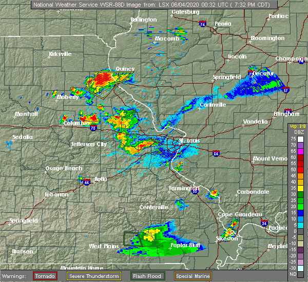Interactive Hail Maps Hail Map for Auxvasse, MO