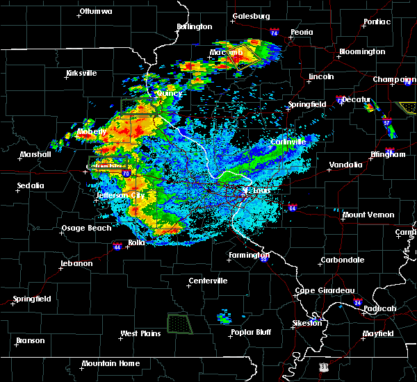 Interactive Hail Maps Hail Map for Auxvasse, MO